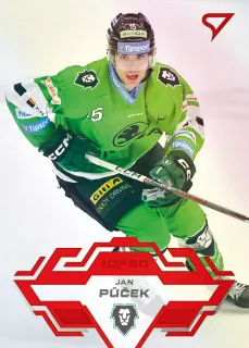Půček Jan SportZoo Tipsport 2023-24 II.série Goal Light 1of60 č.335