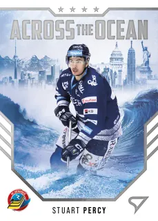 Percy Stuart SportZoo Tipsport 2023-24 II.série Across The Ocean č.AO-08