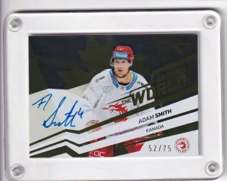 Smith Adam SportZoo Tipsport 2023-24 II.série Around the World Auto /49 č.AWS-AS