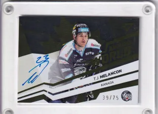 Melancon T.J. SportZoo Tipsport 2023-24 II.série Around the World Auto /49 č.AWS-TM