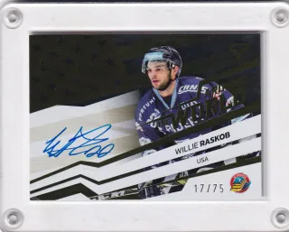 Raskob Willie SportZoo Tipsport 2023-24 II.série Around the World Auto /49 č.AWS-WR