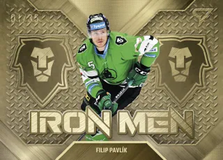Pavlík Filip SportZoo Tipsport 2023-24 II.série Iron Men /35 č.IM-14