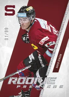 Senčák David SportZoo Tipsport 2023-24 II.série Rookie Premiere /99 č.RP-14