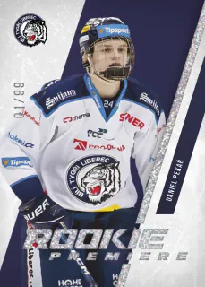 Pekař Daniel SportZoo Tipsport 2023-24 II.série Rookie Premiere /99 č.RP-16