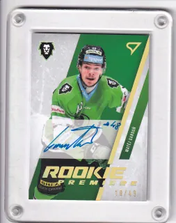 Gardoň Matěj SportZoo Tipsport 2023-24 II.série Rookie Premiere Auto /49 č.RPS-MG