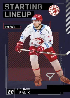 Pánik Richard SportZoo Tipsport 2023-24 II.série Starting Lineup č.SL-04