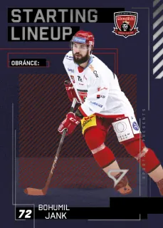Jank Bohumil SportZoo Tipsport 2023-24 II.série Starting Lineup č.SL-09