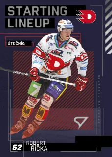 Říčka Robert SportZoo Tipsport 2023-24 II.série Starting Lineup č.SL-17
