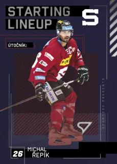 Řepík Michal SportZoo Tipsport 2023-24 II.série Starting Lineup č.SL-29