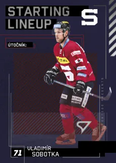 Sobotka Vladimír SportZoo Tipsport 2023-24 II.série Starting Lineup č.SL-30