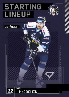 Mccoshen Ian SportZoo Tipsport 2023-24 II.série Starting Lineup č.SL-33