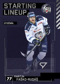 Faško-Rudáš Martin SportZoo Tipsport 2023-24 II.série Starting Lineup č.SL-34