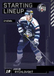 Rychlovský Jakub SportZoo Tipsport 2023-24 II.série Starting Lineup č.SL-36