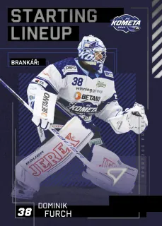 Furch Dominik SportZoo Tipsport 2023-24 II.série Starting Lineup č.SL-37