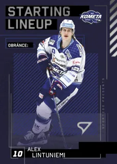 Lintuniemi Alex SportZoo Tipsport 2023-24 II.série Starting Lineup č.SL-38