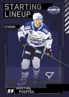 Pospíšil Kristián SportZoo Tipsport 2023-24 II.série Starting Lineup č.SL-42
