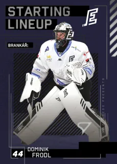 Frodl Dominik SportZoo Tipsport 2023-24 II.série Starting Lineup č.SL-49