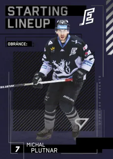 Plutnar Michal SportZoo Tipsport 2023-24 II.série Starting Lineup č.SL-51
