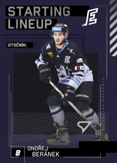 Beránek Ondřej SportZoo Tipsport 2023-24 II.série Starting Lineup č.SL-52