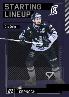 Černoch Jiří SportZoo Tipsport 2023-24 II.série Starting Lineup č.SL-53