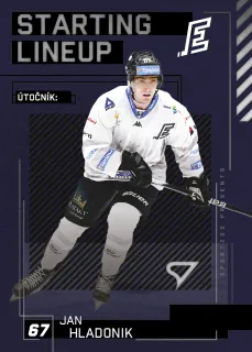 Hladonik Jan SportZoo Tipsport 2023-24 II.série Starting Lineup č.SL-54