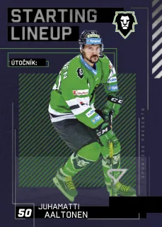 Aaltonen Juhamatti SportZoo Tipsport 2023-24 II.série Starting Lineup č.SL-58