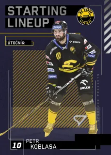 Koblasa Petr SportZoo Tipsport 2023-24 II.série Starting Lineup č.SL-65