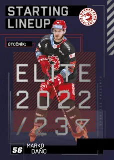 Daňo Marko SportZoo Tipsport 2023-24 II.série Starting Lineup č.SL-90