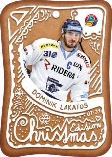Lakatoš Dominik SportZoo Tipsport Christmas 2023-24 Christmas Edition 2023 (perníček) č.CH-04