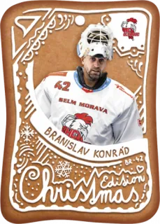 Konrád Branislav SportZoo Tipsport Christmas 2023-24 Christmas Edition 2023 (perníček) č.CH-08