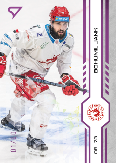 Jank Bohumil SportZoo Tipsport 2024-25 I.série Purple Iceberg /60 č.4