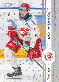 Marinčin Martin SportZoo Tipsport 2024-25 I.série Puck Marks (fialové) č.6