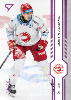 Addamo Justin SportZoo Tipsport 2024-25 I.série Purple Iceberg /60 č.9