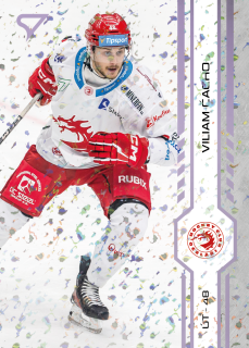 Čacho Viliam SportZoo Tipsport 2024-25 I.série Puck Marks (fialové) č.11