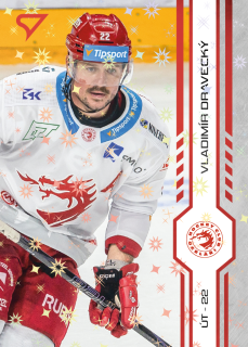 Dravecký Vladimír SportZoo Tipsport 2024-25 I.série Red Sparks (červené) č.13