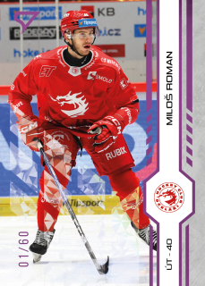 Roman Miloš SportZoo Tipsport 2024-25 I.série Purple Iceberg /60 č.16