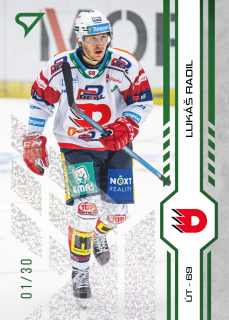 Radil Lukáš SportZoo Tipsport 2024-25 I.série Green Glitter /30 č.32