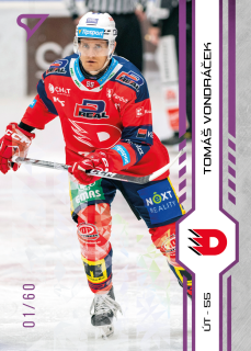 Vondráček Tomáš SportZoo Tipsport 2024-25 I.série Purple Iceberg /60 č.35