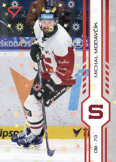 Moravčík Michal SportZoo Tipsport 2024-25 I.série Red Sparks (červené) č.43