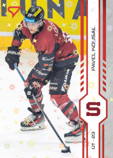 Kousal Pavel SportZoo Tipsport 2024-25 I.série Red Sparks (červené) č.50