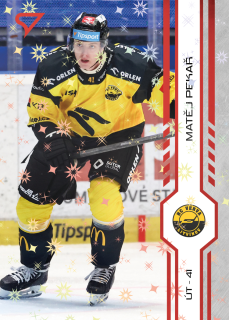 Pekař Matěj SportZoo Tipsport 2024-25 I.série Red Sparks (červené) č.70