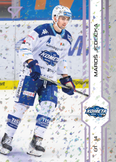 Jedlička Maroš SportZoo Tipsport 2024-25 I.série Puck Marks (fialové) č.84