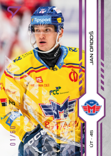 Ordoš Jan SportZoo Tipsport 2024-25 I.série Purple Iceberg /60 č.105