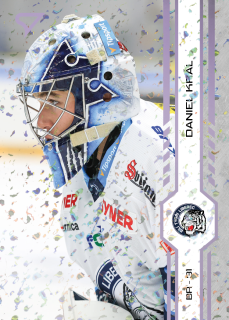 Král Daniel SportZoo Tipsport 2024-25 I.série Puck Marks (fialové) č.109