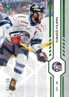 Filippi Tomáš SportZoo Tipsport 2024-25 I.série Green Glitter /30 č.120