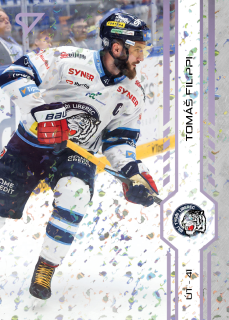 Filippi Tomáš SportZoo Tipsport 2024-25 I.série Puck Marks (fialové) č.120