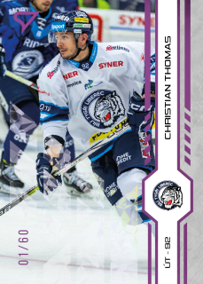 Thomas Christian SportZoo Tipsport 2024-25 I.série Purple Iceberg /60 č.124
