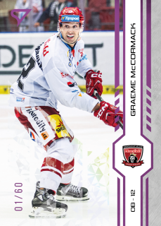 McCormack Graeme SportZoo Tipsport 2024-25 I.série Purple Iceberg /60 č.133