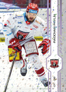 Pavlík Radovan SportZoo Tipsport 2024-25 I.série Puck Marks (fialové) č.141