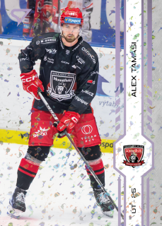 Tamáši Alex SportZoo Tipsport 2024-25 I.série Puck Marks (fialové) č.144